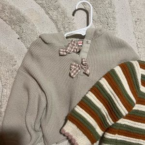 Zara little girl sweaters